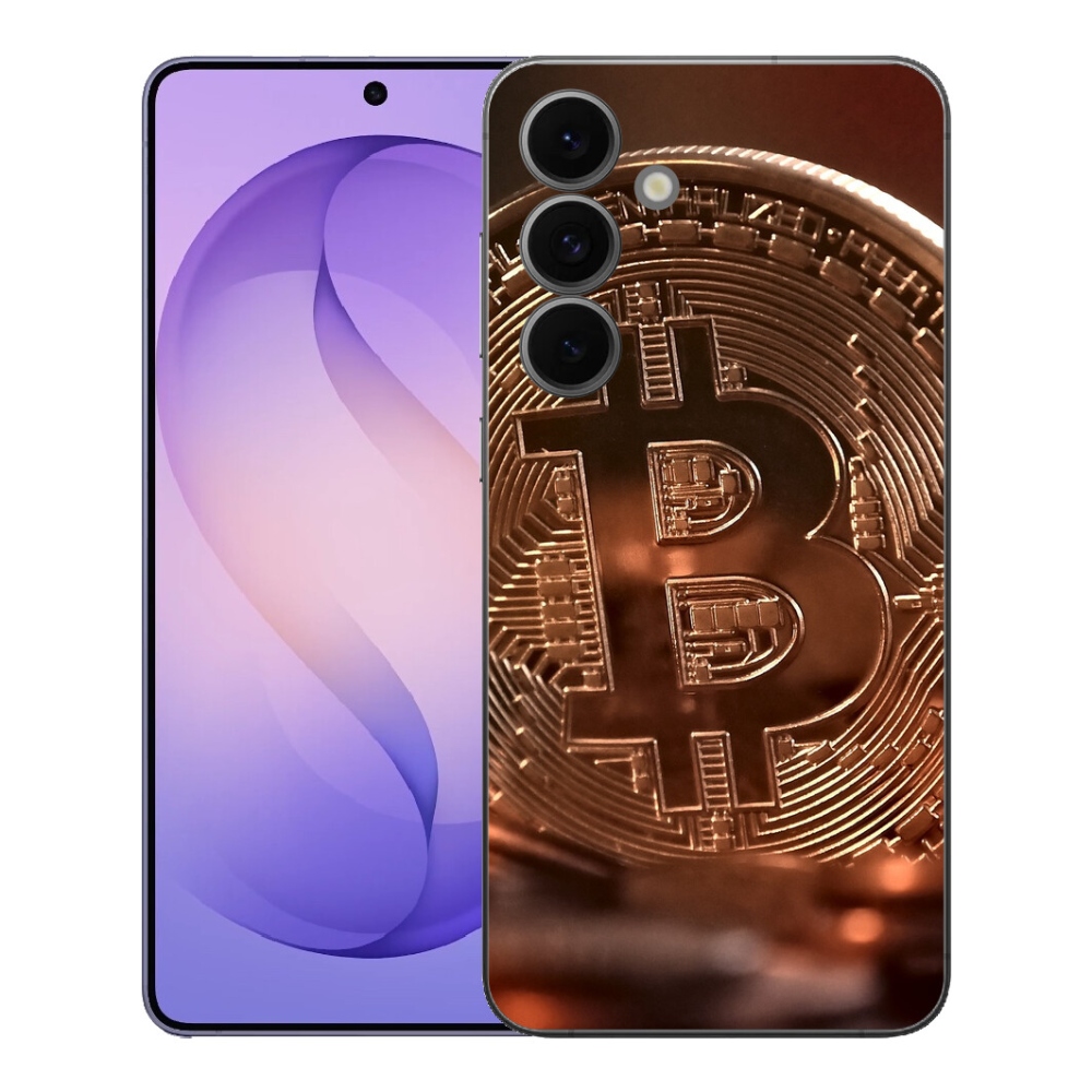 Gélový kryt mmCase na Samsung Galaxy S26 FE - bitcoin