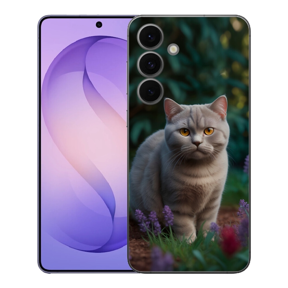 Gélový kryt mmCase na Samsung Galaxy S26 FE - britská mačka