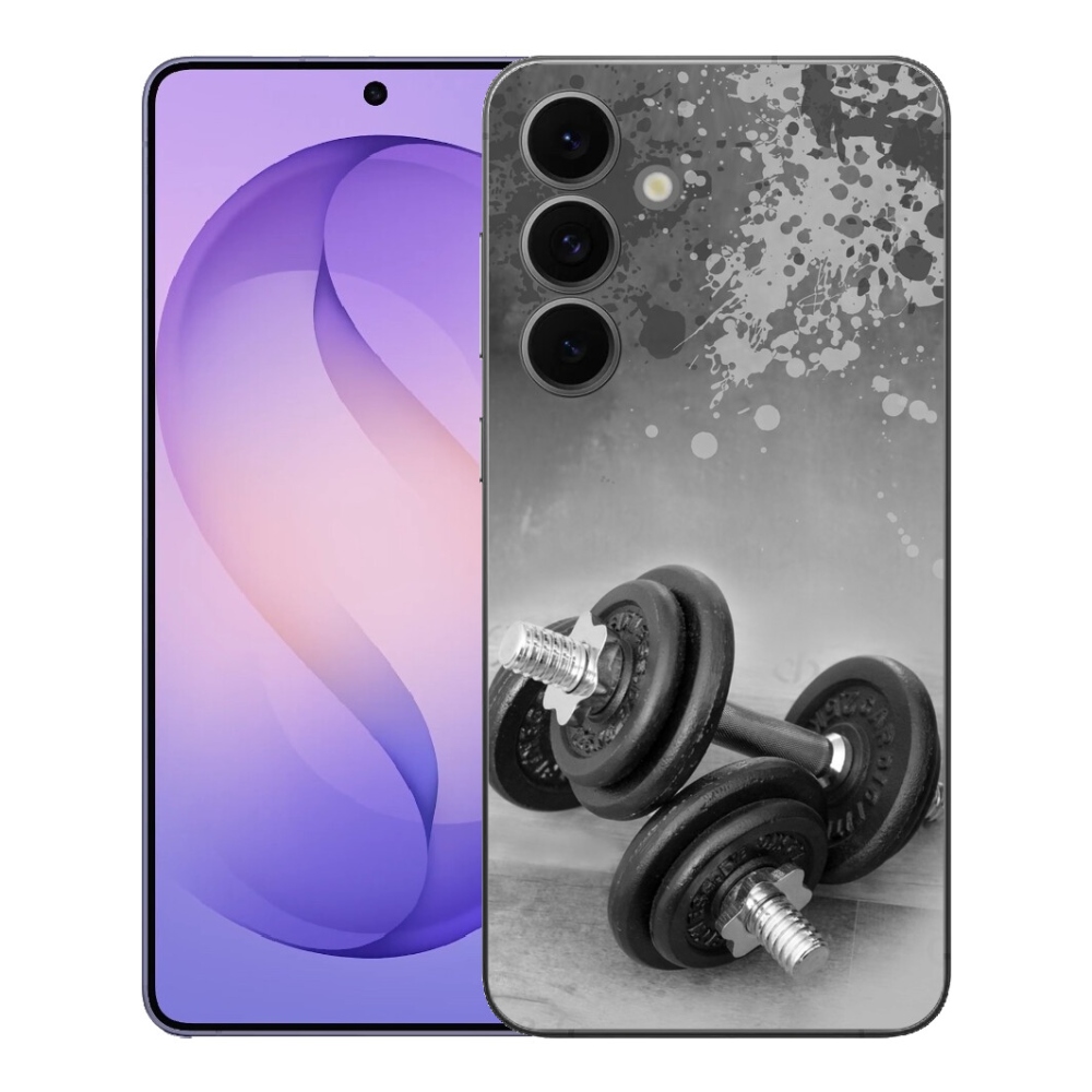 Gélový kryt mmCase na Samsung Galaxy S26 FE - činky 1