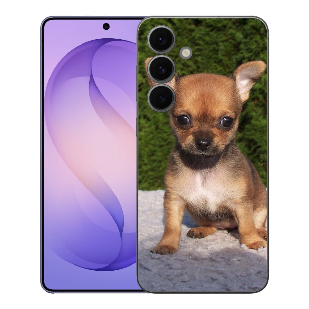 Gélový kryt mmCase na Samsung Galaxy S26 FE - čivava 3
