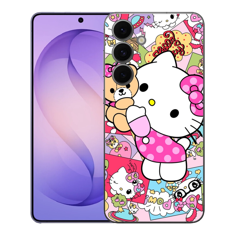Gélový kryt mmCase na Samsung Galaxy S26 FE - cute kitty