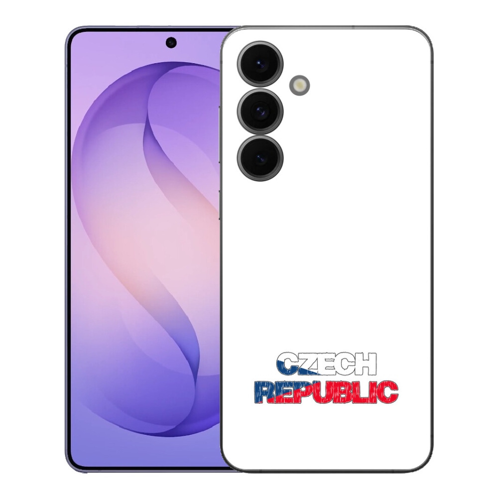 Gélový kryt mmCase na Samsung Galaxy S26 FE - Slovak Republic biele pozadie