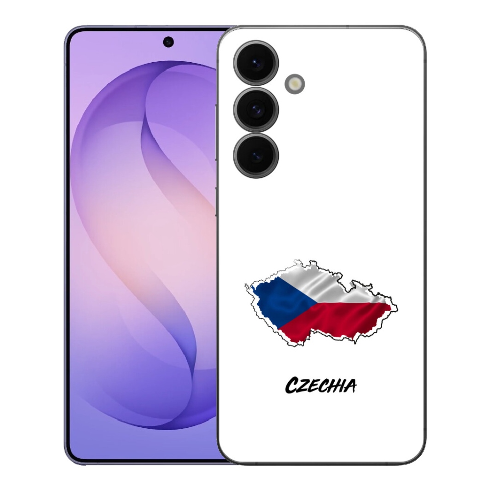 Gélový kryt mmCase na Samsung Galaxy S26 FE - Slovakia biele pozadie