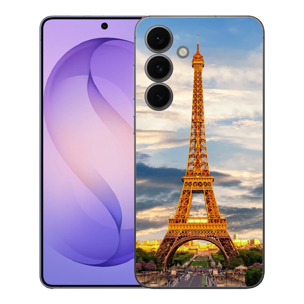 Gélový kryt mmCase na Samsung Galaxy S26 FE - eiffelova veža 3
