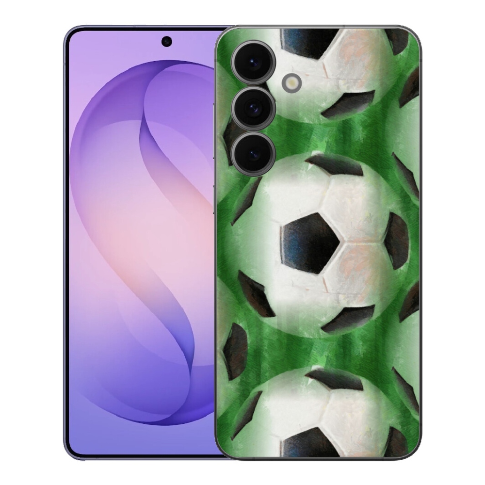 Gélový kryt mmCase na Samsung Galaxy S26 FE - futbalová lopta