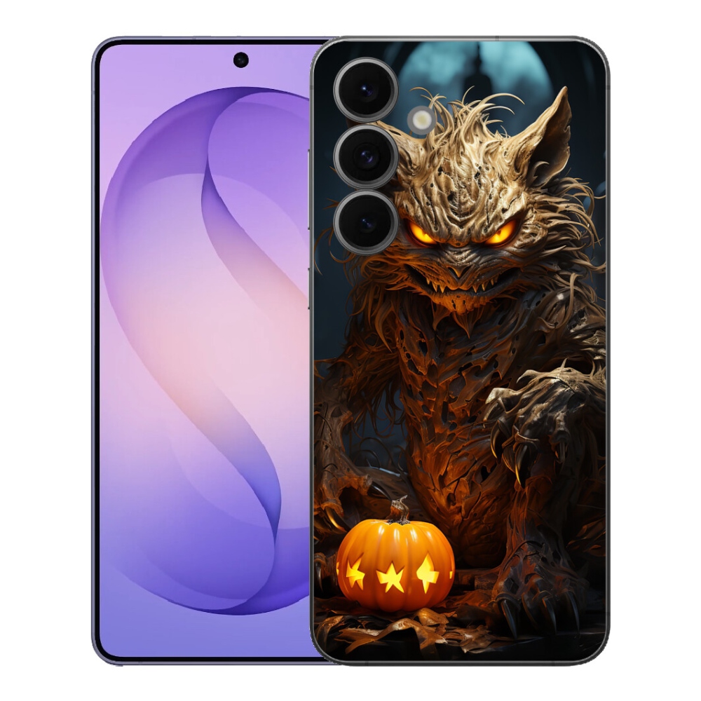 Gélový kryt mmCase na Samsung Galaxy S26 FE - halloweenska príšera