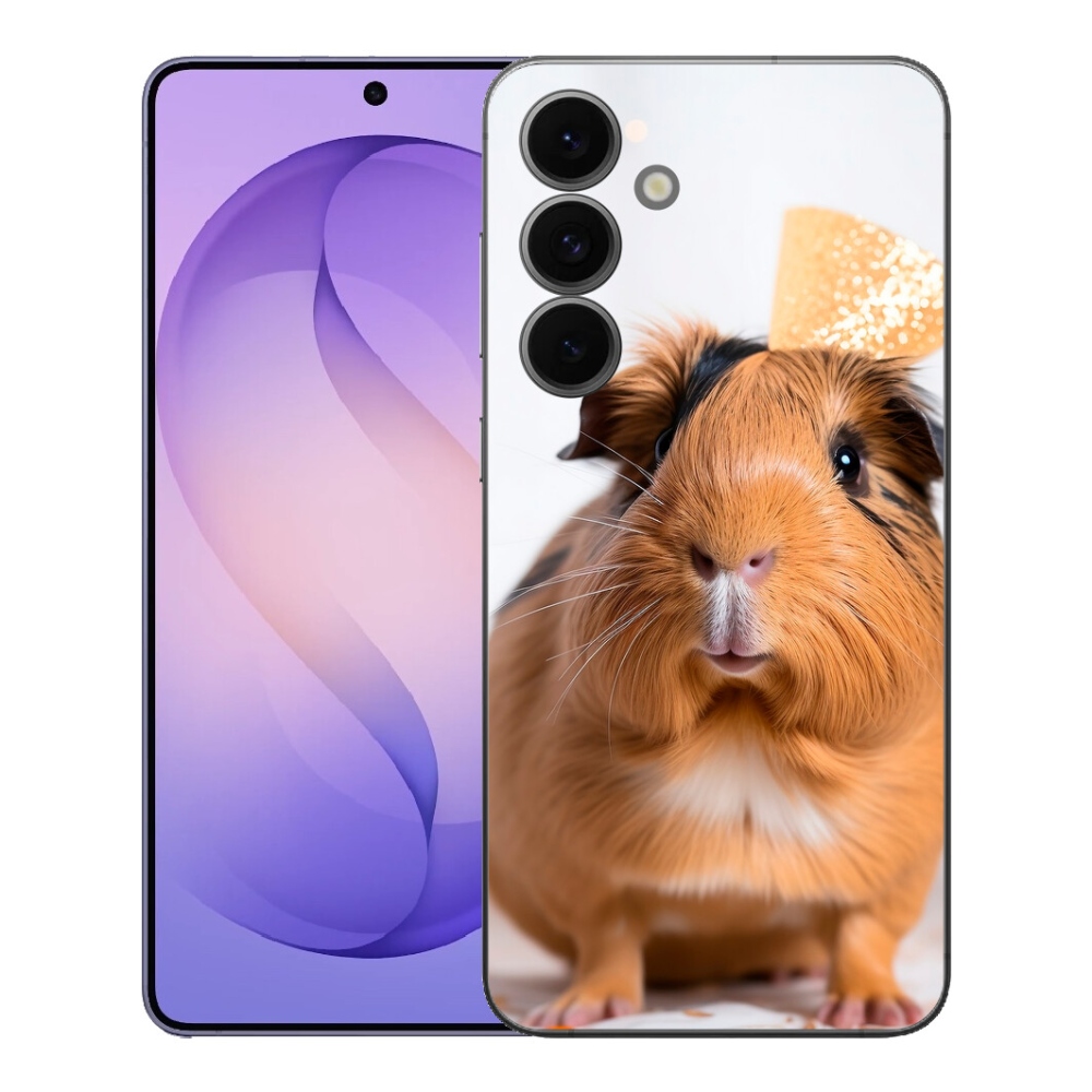 Gélový kryt mmCase na Samsung Galaxy S26 FE - hnedé morča