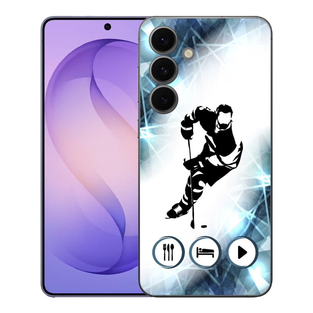Gélový kryt mmCase na Samsung Galaxy S26 FE - hokej 1