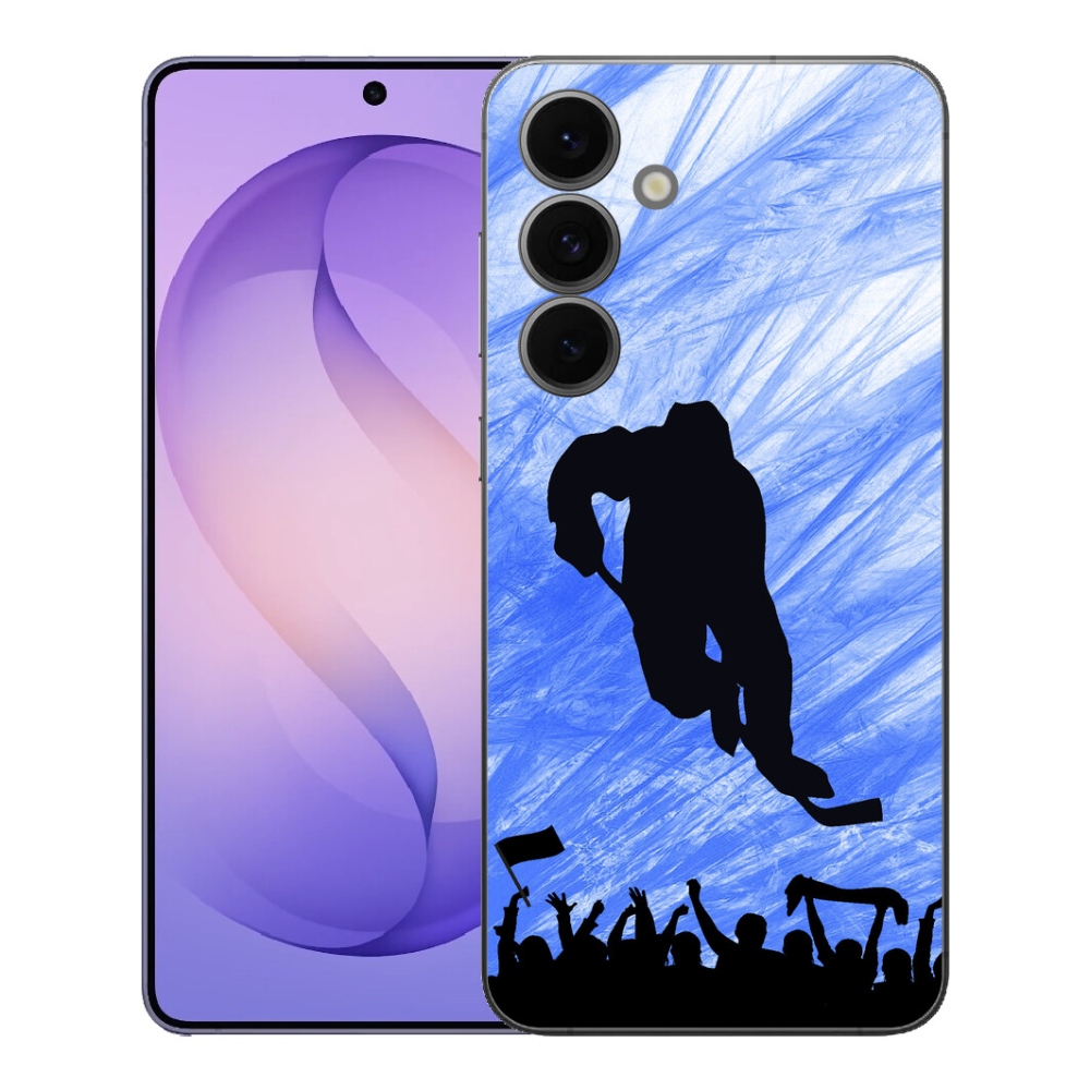 Gélový kryt mmCase na Samsung Galaxy S26 FE - hokejový hráč