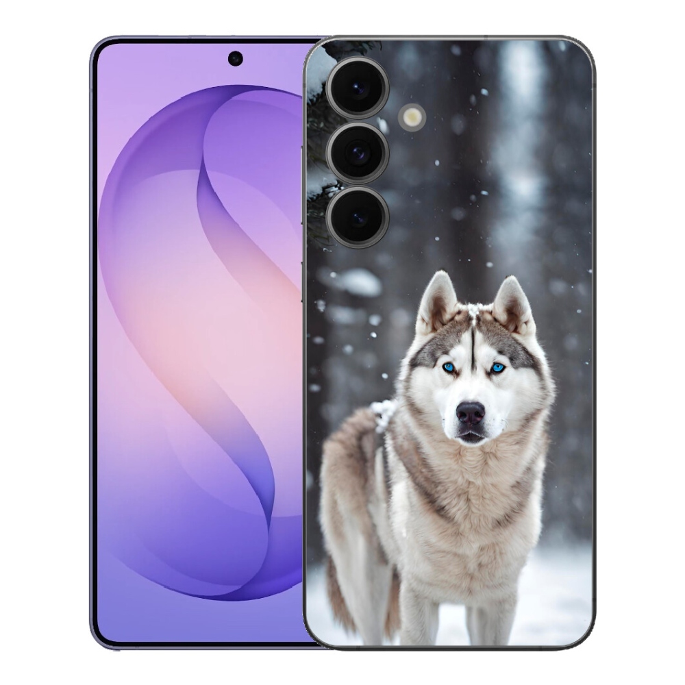 Gélový kryt mmCase na Samsung Galaxy S26 FE - husky 2