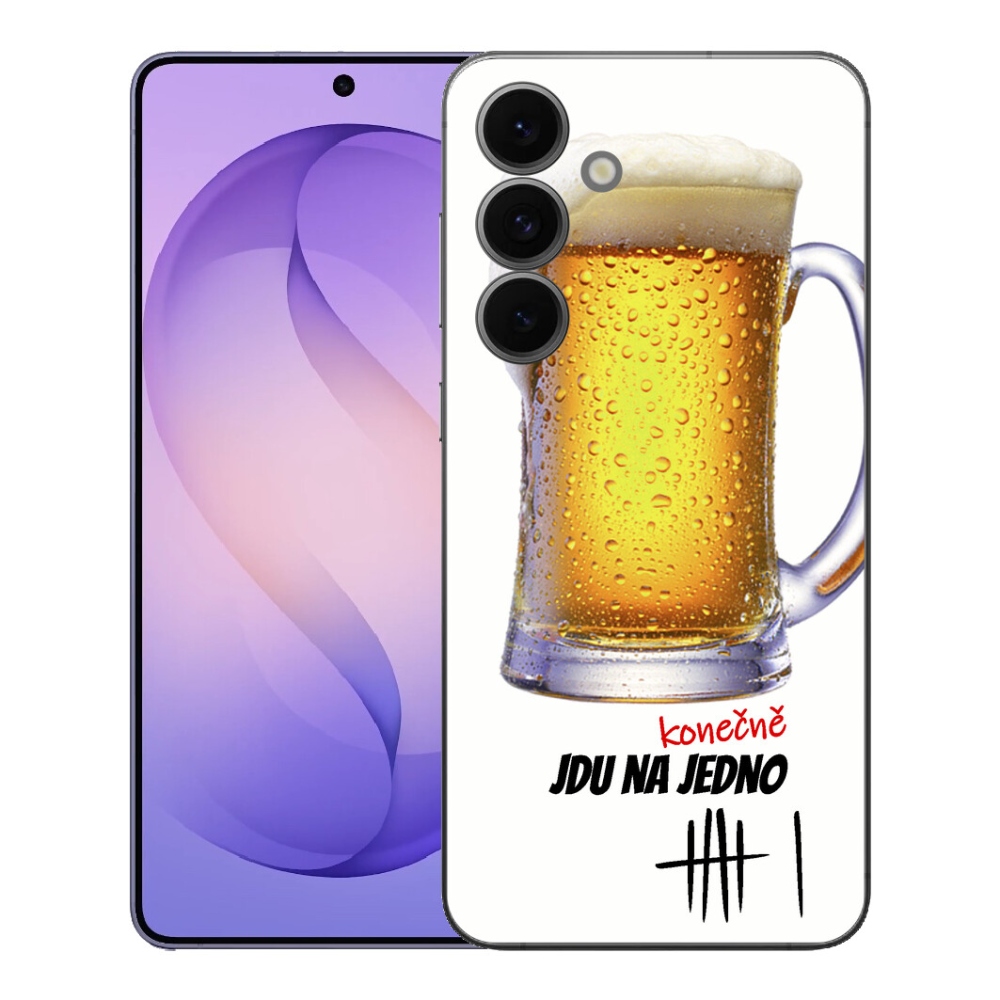 Gélový kryt mmCase na Samsung Galaxy S26 FE - idem na jedno