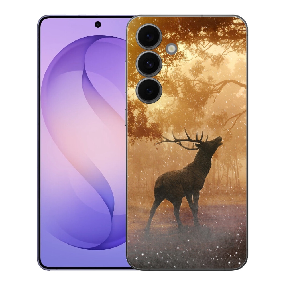 Gélový kryt mmCase na Samsung Galaxy S26 FE - jeleň v ruji