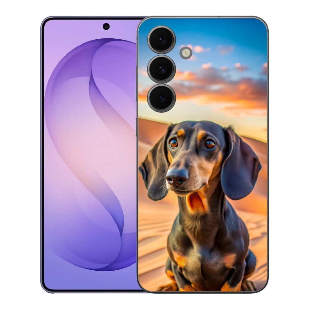 Gélový kryt mmCase na Samsung Galaxy S26 FE - jazvečík 3