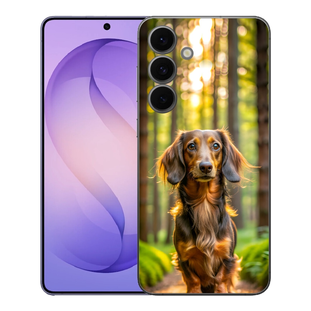 Gélový kryt mmCase na Samsung Galaxy S26 FE - jazvečík 4