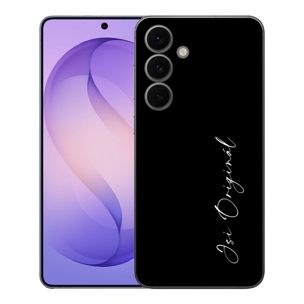 Gélový kryt mmCase na Samsung Galaxy S26 FE - si originál čierne pozadie