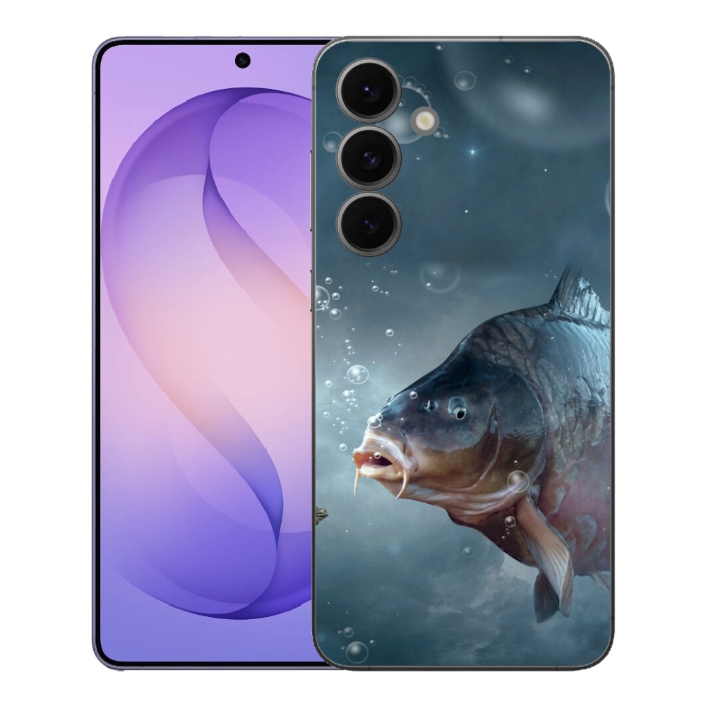 Gélový kryt mmCase na Samsung Galaxy S26 FE - kapor a bublinky