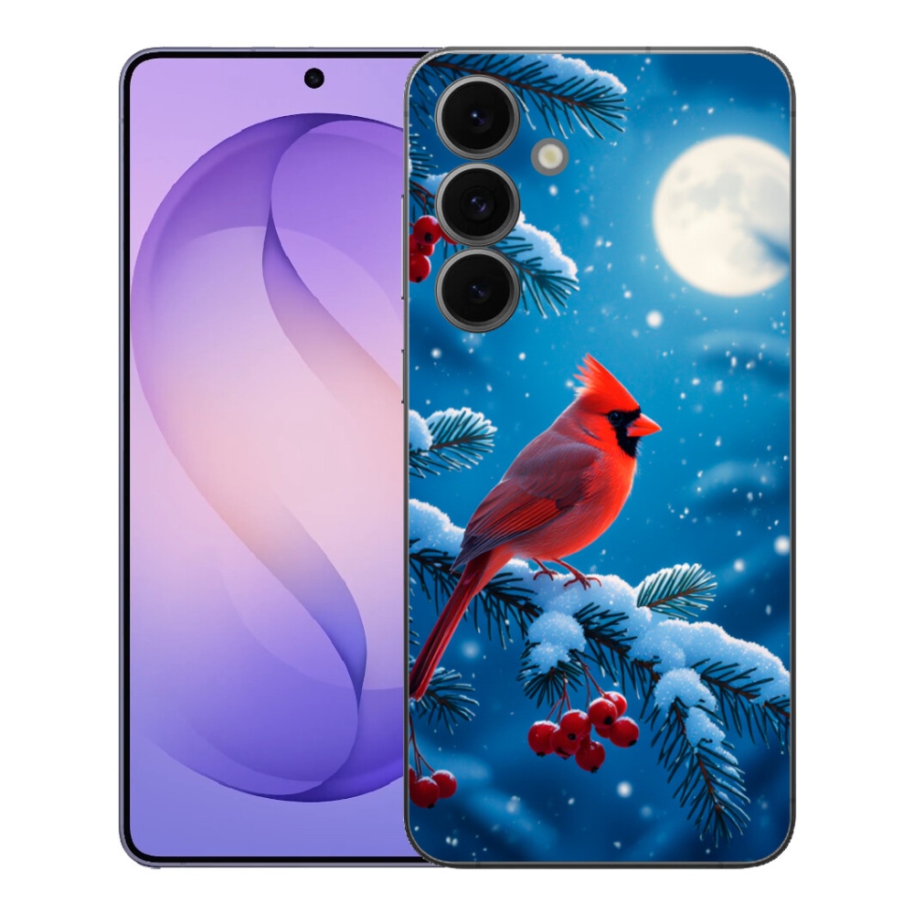 Gélový kryt mmCase na Samsung Galaxy S26 FE - kardinál červený
