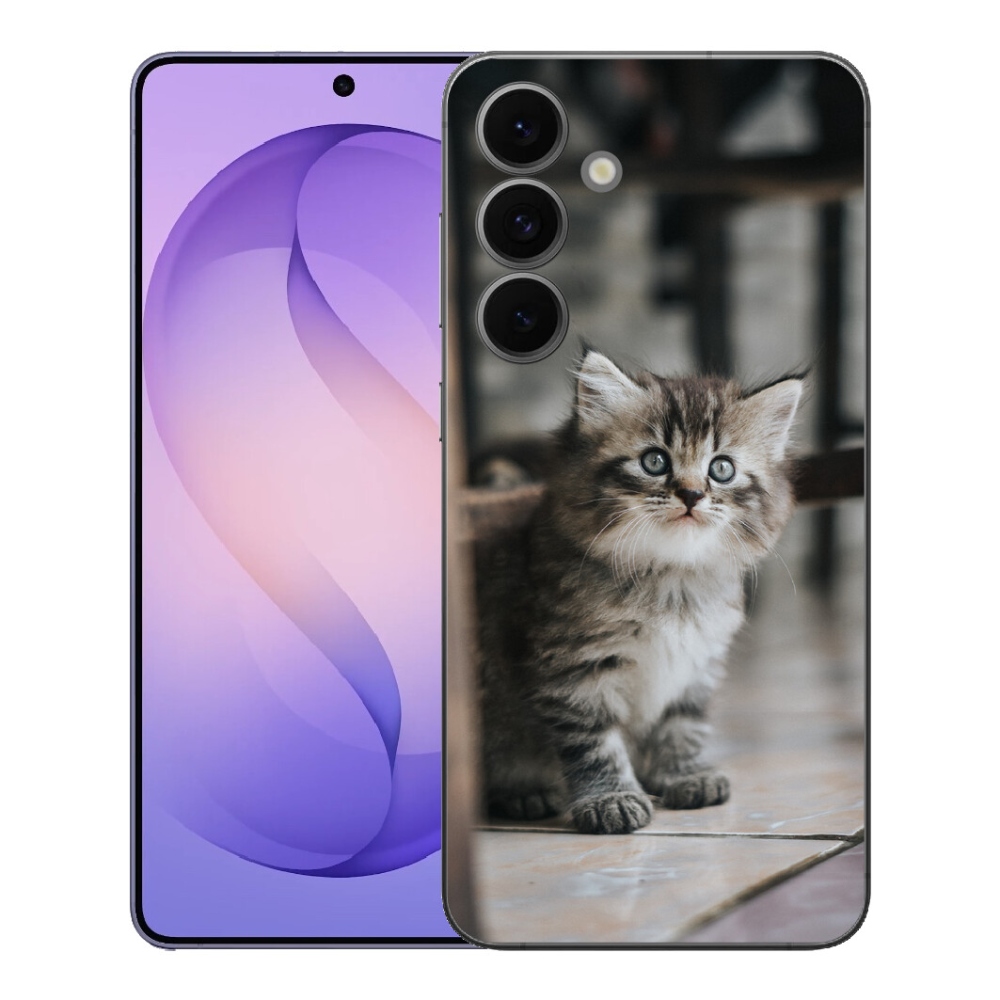 Gélový kryt mmCase na Samsung Galaxy S26 FE - mačiatko