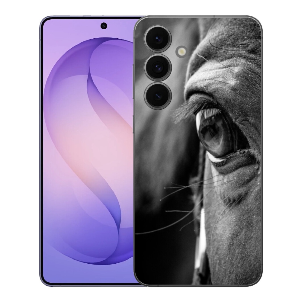 Gélový kryt mmCase na Samsung Galaxy S26 FE - konský pohľad