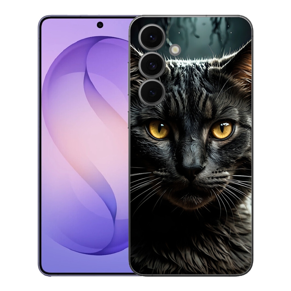 Gélový kryt mmCase na Samsung Galaxy S26 FE - mačacie pohľad 3