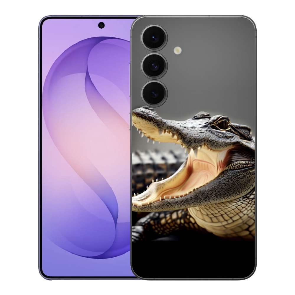 Gélový kryt mmCase na Samsung Galaxy S26 FE - krokodíl