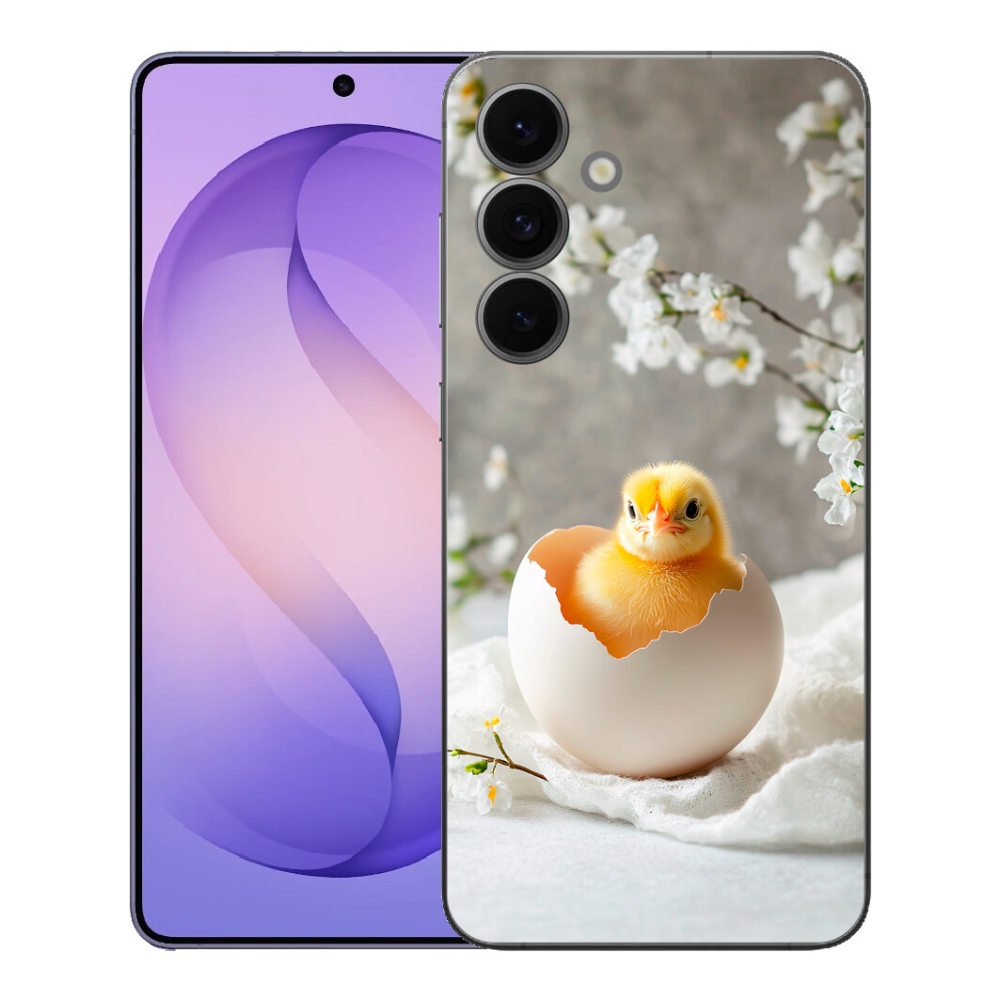 Gélový kryt mmCase na Samsung Galaxy S26 FE - kuriatko