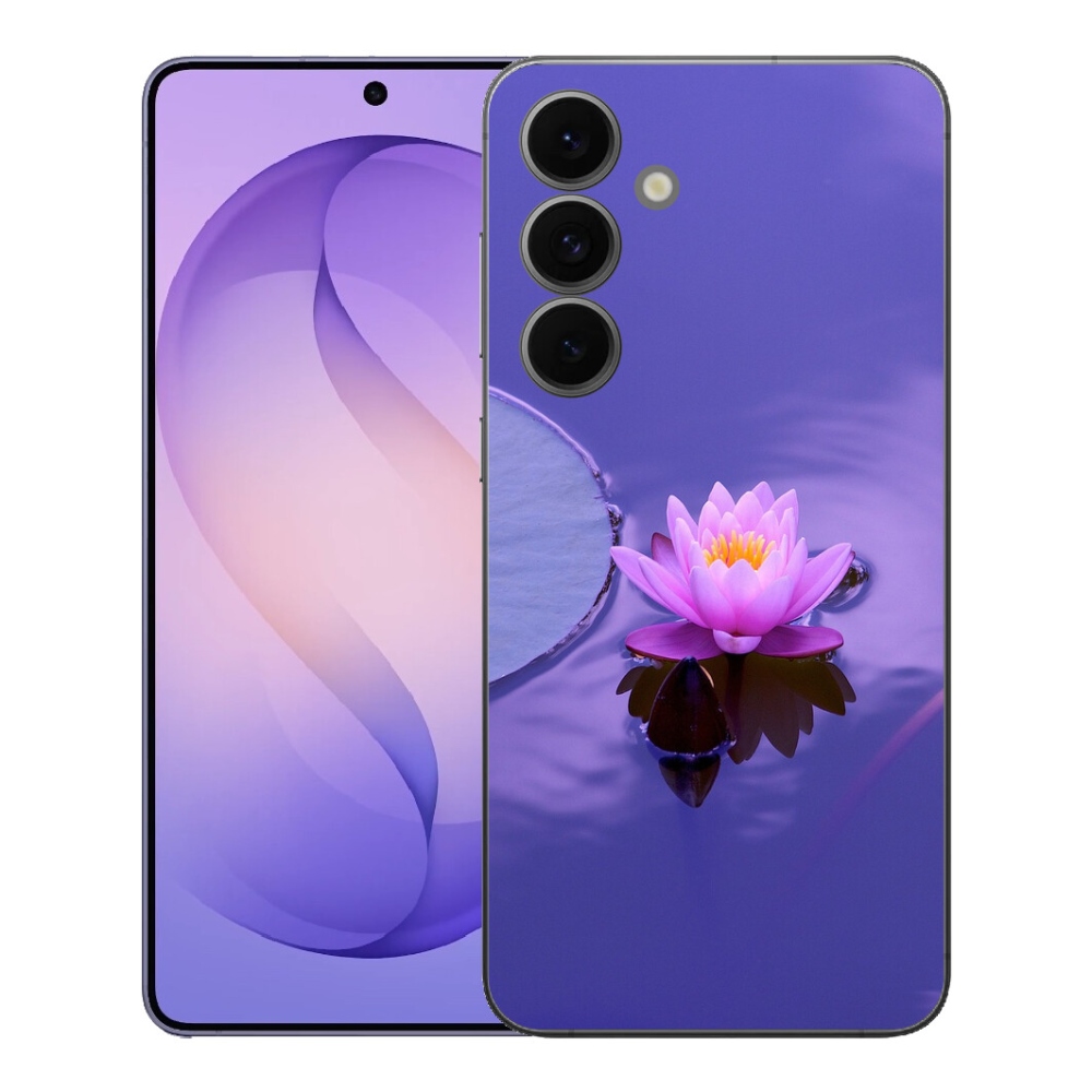 Gélový kryt mmCase na Samsung Galaxy S26 FE - kvet na hladine