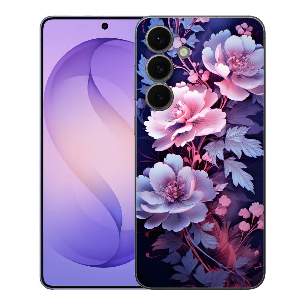 Gélový kryt mmCase na Samsung Galaxy S26 FE - kvety 11