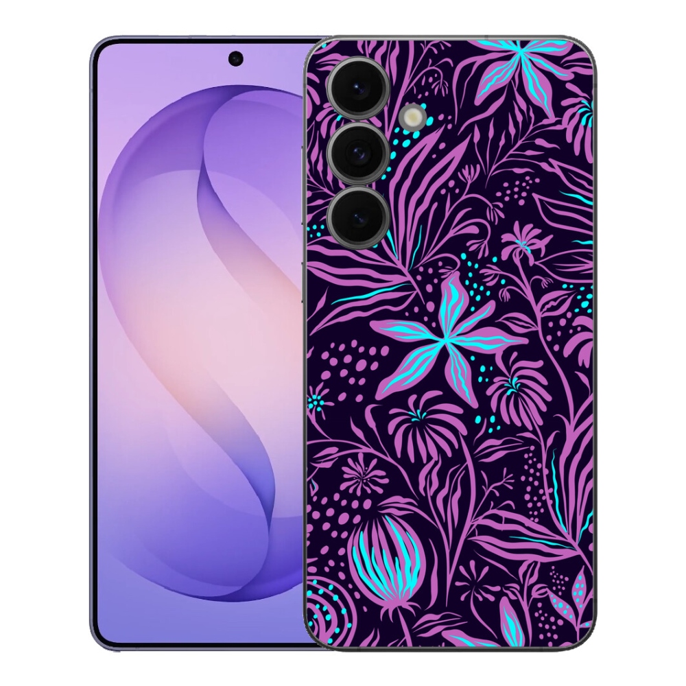 Gélový kryt mmCase na Samsung Galaxy S26 FE - kvety 2