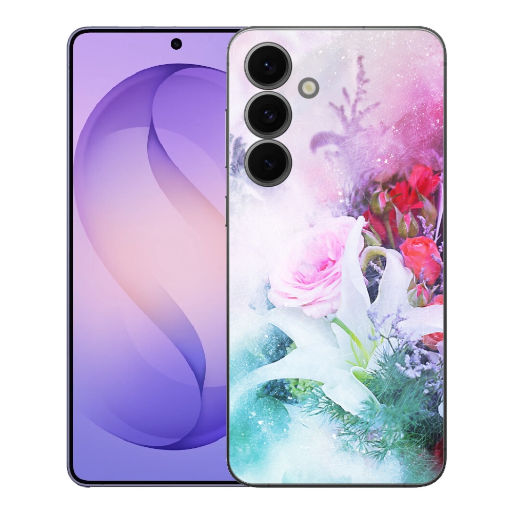 Gélový kryt mmCase na Samsung Galaxy S26 FE - kvety 4