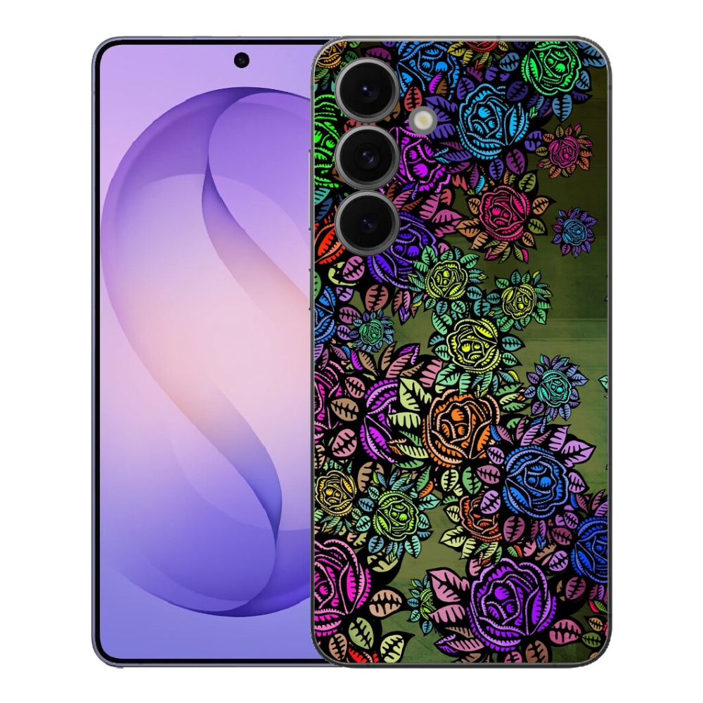Gélový kryt mmCase na Samsung Galaxy S26 FE - kvety 6