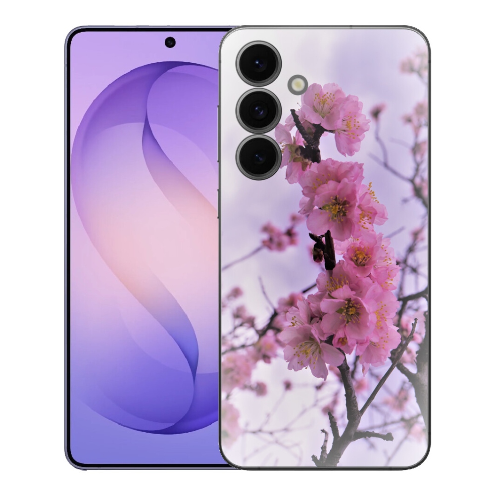 Gélový kryt mmCase na Samsung Galaxy S26 FE - kvety 7