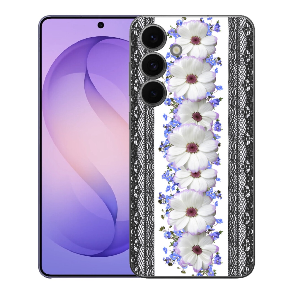 Gélový kryt mmCase na Samsung Galaxy S26 FE - kvety 8
