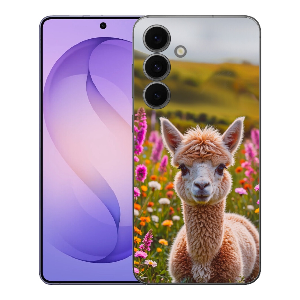 Gélový kryt mmCase na Samsung Galaxy S26 FE - lama na lúke