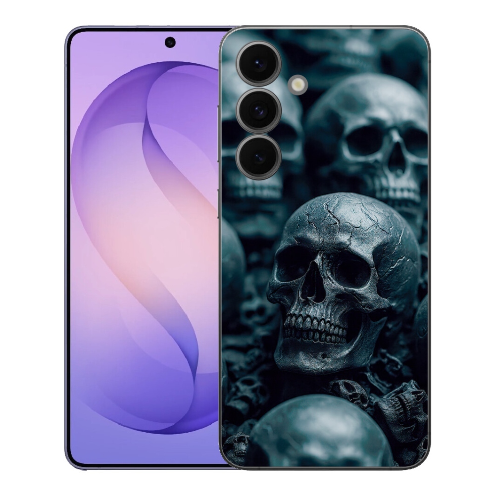 Gélový kryt mmCase na Samsung Galaxy S26 FE - lebka 2