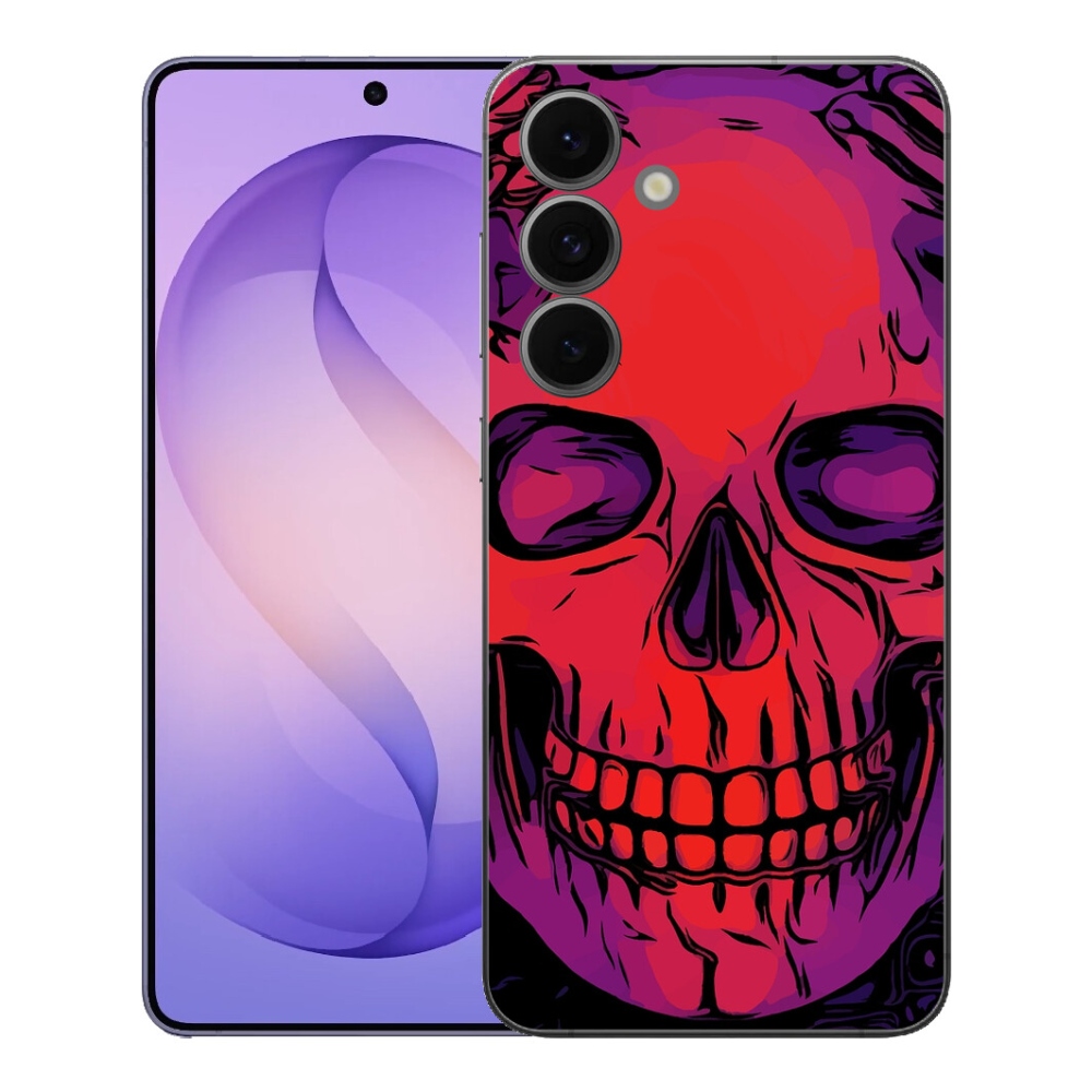Gélový kryt mmCase na Samsung Galaxy S26 FE - lebka