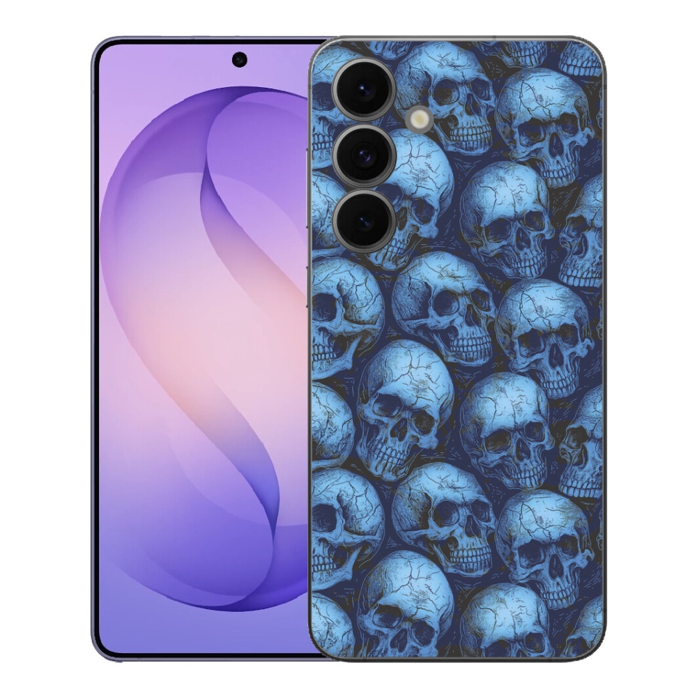 Gélový kryt mmCase na Samsung Galaxy S26 FE - lebky