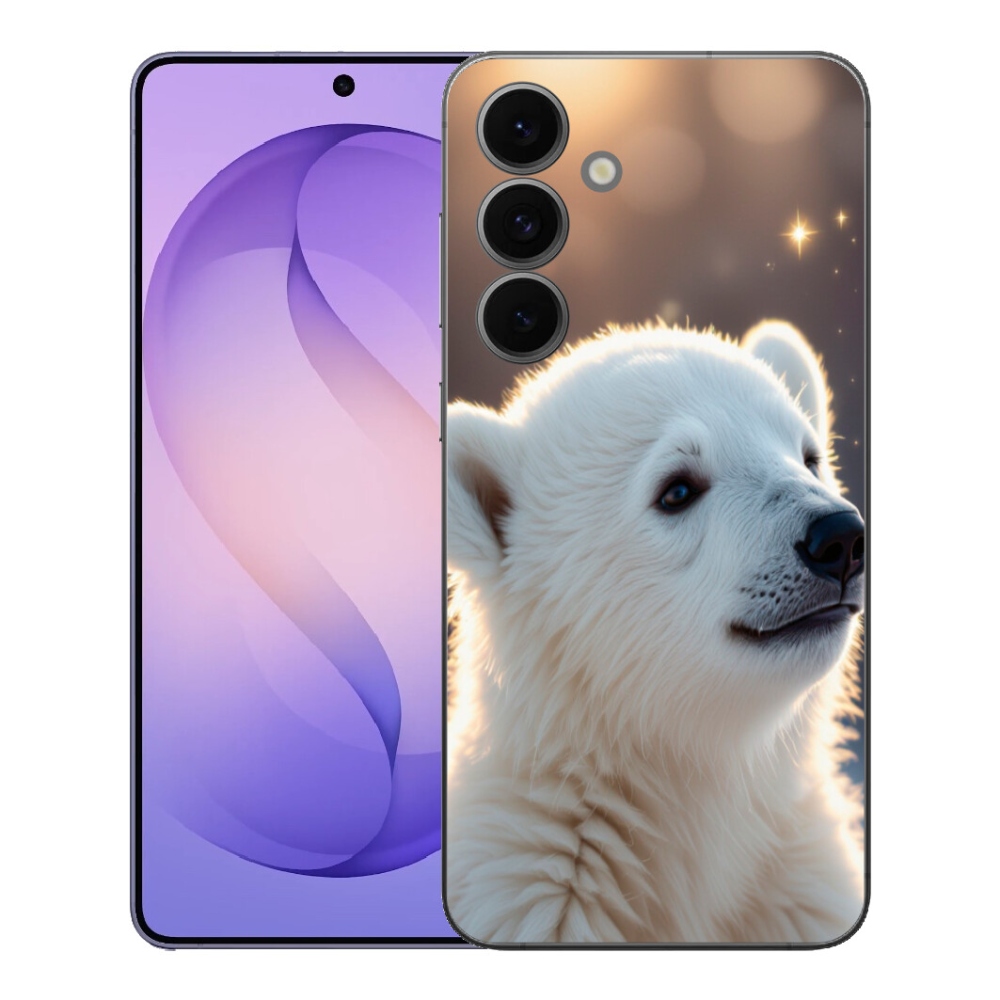 Gélový kryt mmCase na Samsung Galaxy S26 FE - ľadový medveď