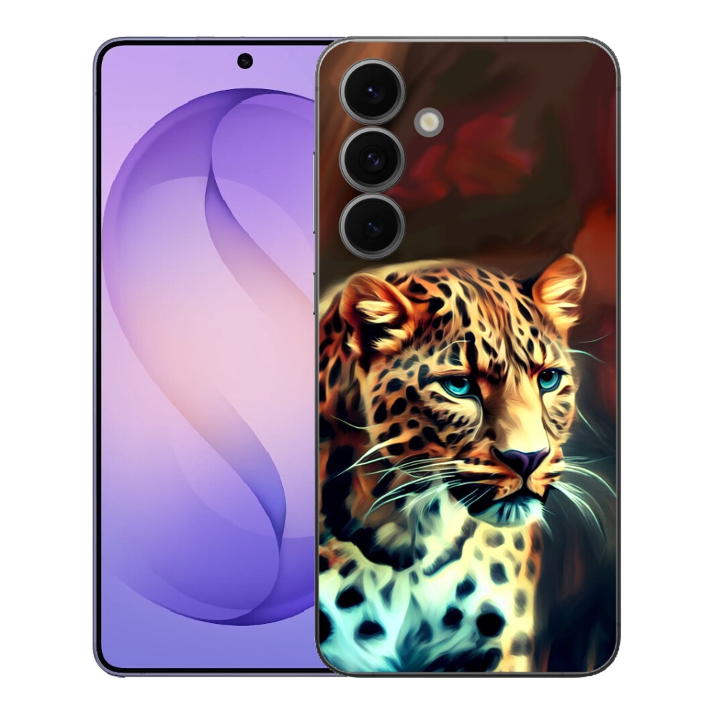 Gélový kryt mmCase na Samsung Galaxy S26 FE - leopard