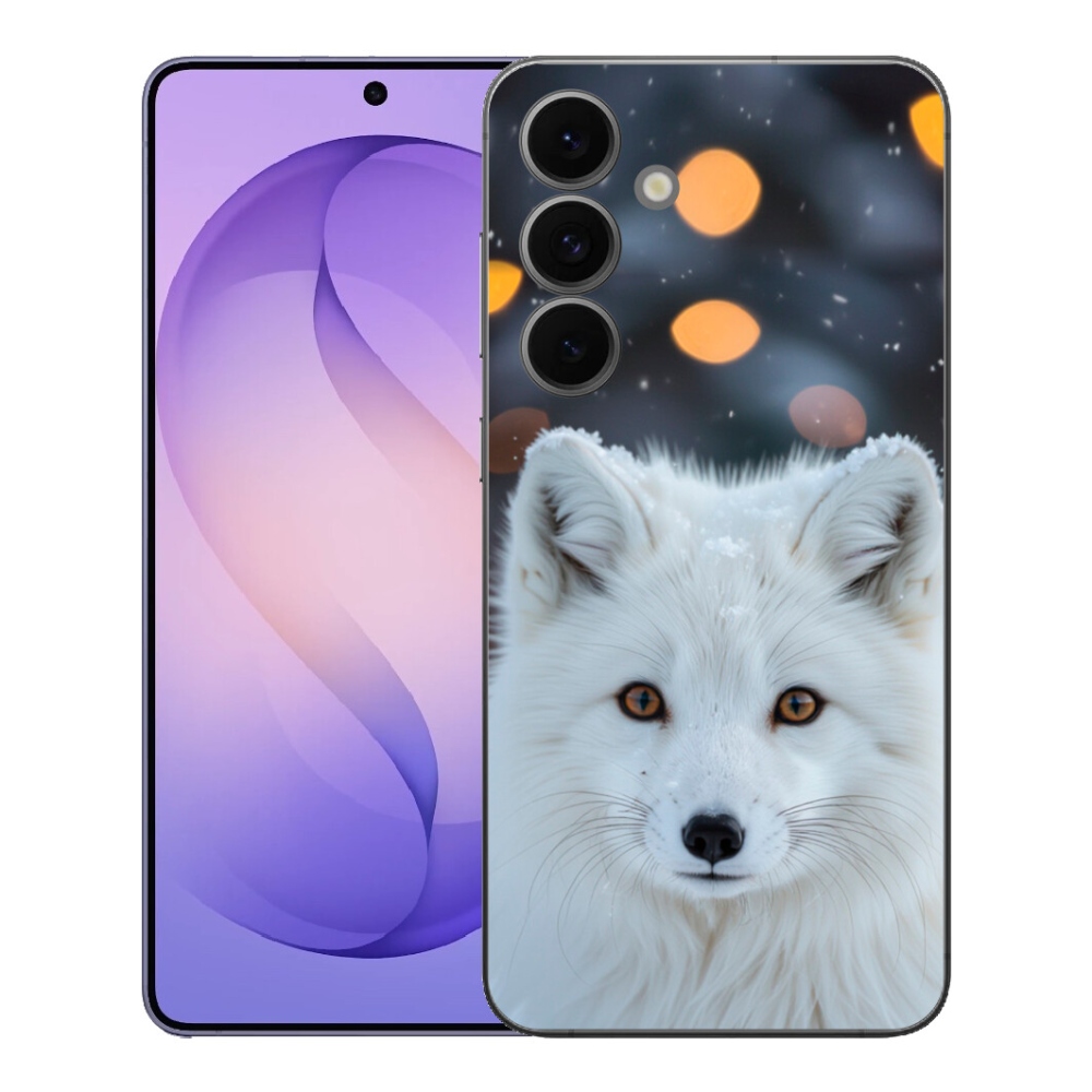 Gélový kryt mmCase na Samsung Galaxy S26 FE - líška polárna