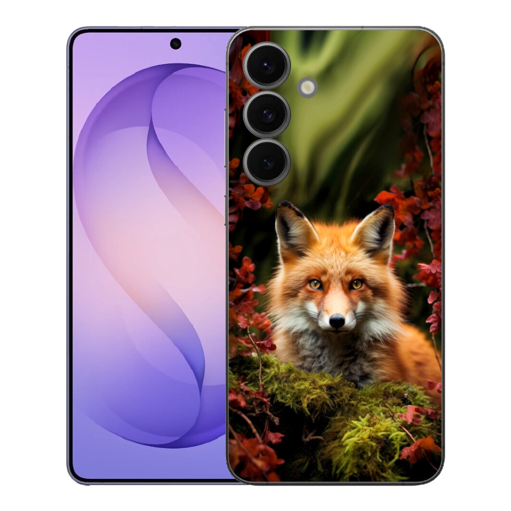 Gélový kryt mmCase na Samsung Galaxy S26 FE - líška v lese