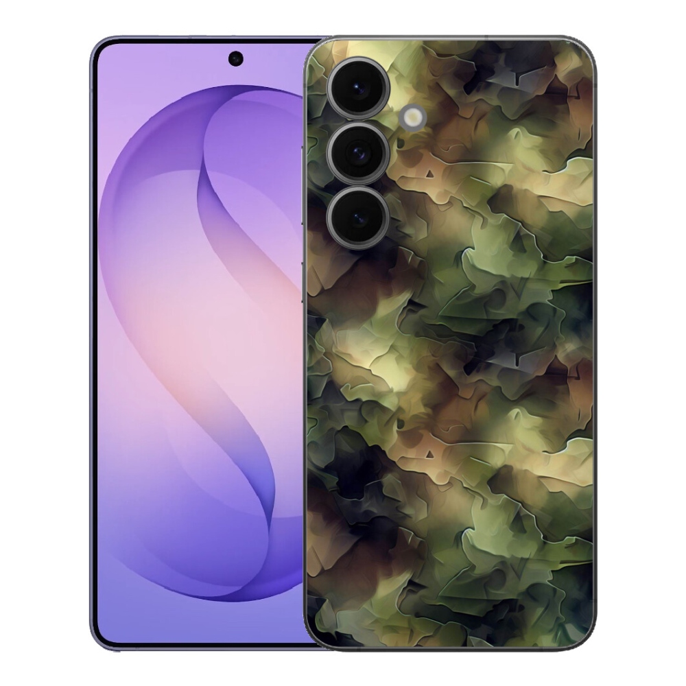 Gélový kryt mmCase na Samsung Galaxy S26 FE - maskáčový vzor 10