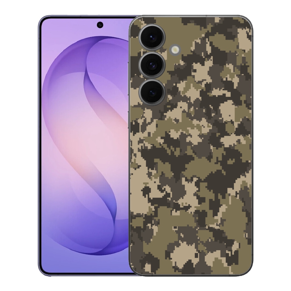 Gélový kryt mmCase na Samsung Galaxy S26 FE - maskáčový vzor 12