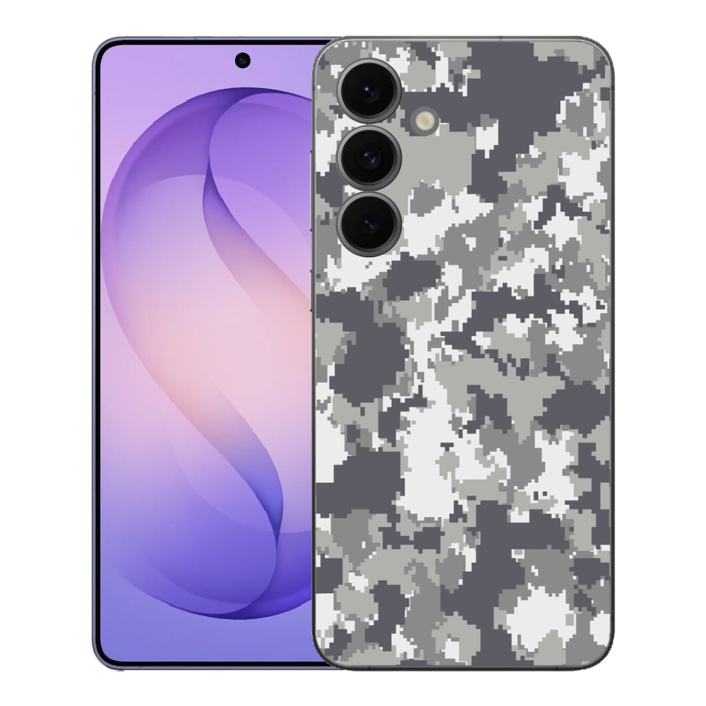 Gélový kryt mmCase na Samsung Galaxy S26 FE - maskáčový vzor 2