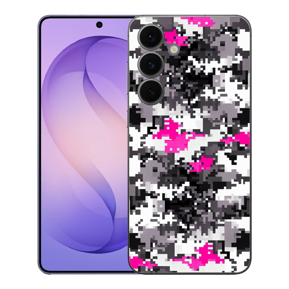 Gélový kryt mmCase na Samsung Galaxy S26 FE - maskáčový vzor 4