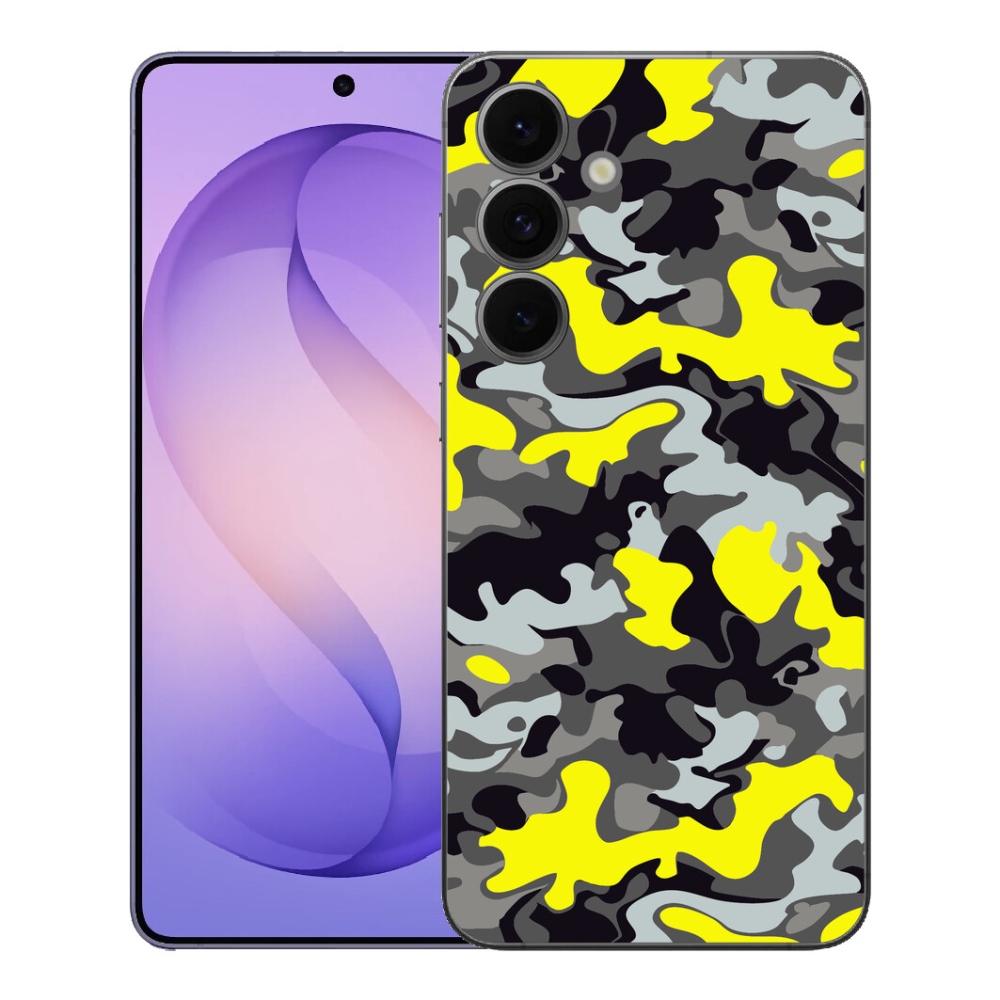 Gélový kryt mmCase na Samsung Galaxy S26 FE - maskáčový vzor 6