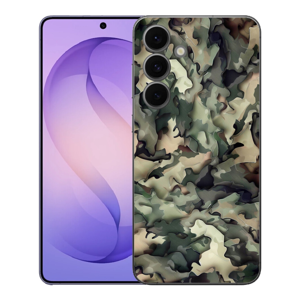 Gélový kryt mmCase na Samsung Galaxy S26 FE - maskáčový vzor 9