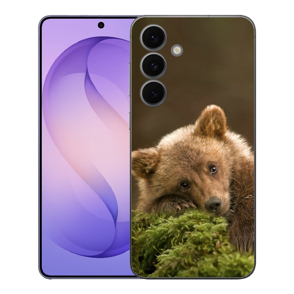 Gélový kryt mmCase na Samsung Galaxy S26 FE - medveď