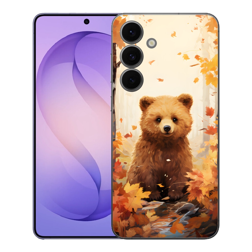 Gélový kryt mmCase na Samsung Galaxy S26 FE - medveď v lese