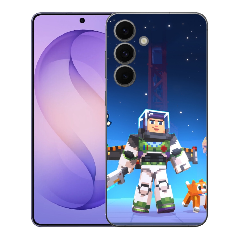 Gélový kryt mmCase na Samsung Galaxy S26 FE - minecraft 2